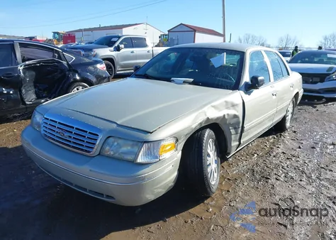 2003 Ford Crown Victoria Lx from USA, damaged, VIN 2FAFP74W43X182780
